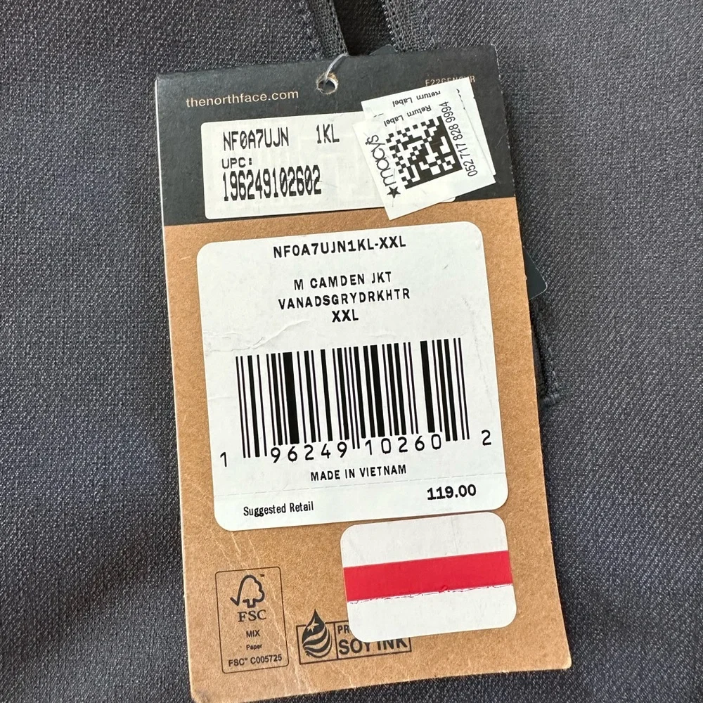 The North Face Charcoal Men's Fleece